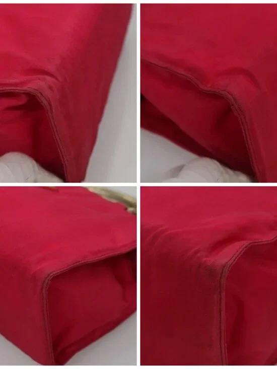 PRADA Hand Bag Nylon Pink Auth 109805 - Picture 16 of 16